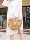 Natural Weave Bamboo Beach Tote: The Perfect Summer Carry-All For Women