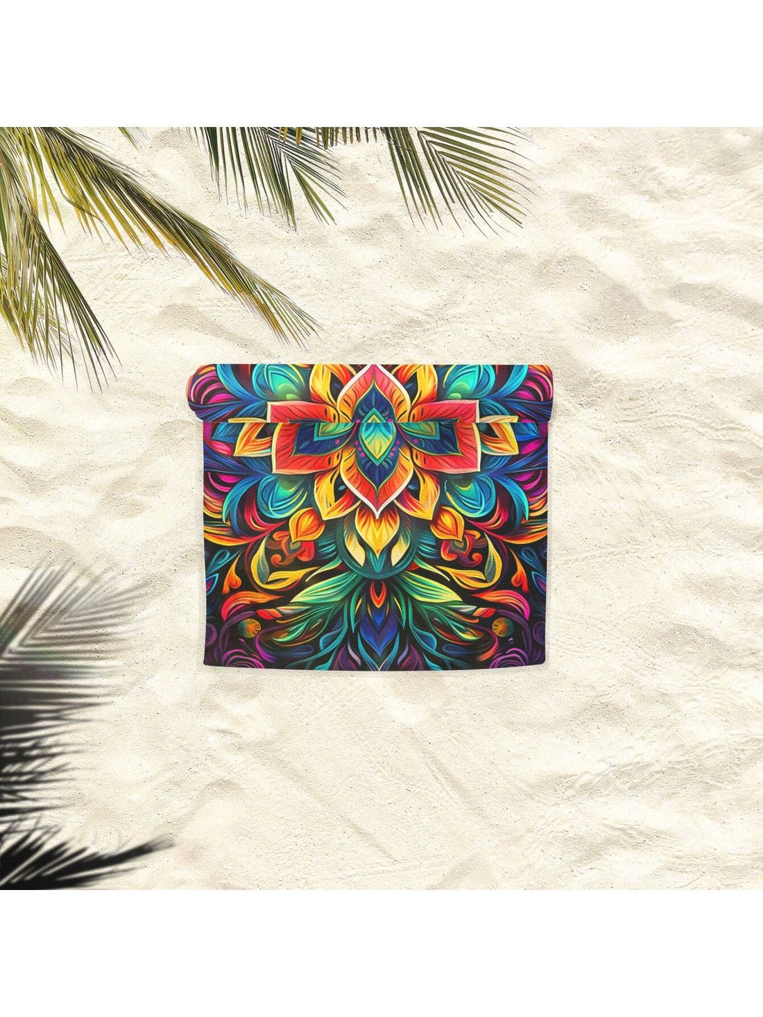 Stay safe from the sun with this Cartoon Prosperous Flower Microfiber <a href="https://canaryhouze.com/collections/towels?sort_by=created-descending" target="_blank" rel="noopener">Beach Towel</a>. Made from microfiber, it offers excellent sun protection while also being soft and absorbent. The playful cartoon design adds a touch of fun to your beach experience. A must-have for any beach trip.