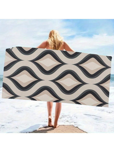 Super Absorbent Beach Towel: Essential Beach Accessory for Kids, Men, Women, Girls, and Boys - Perfect for Parties, Traveling, and Camping - Holiday Gift Idea