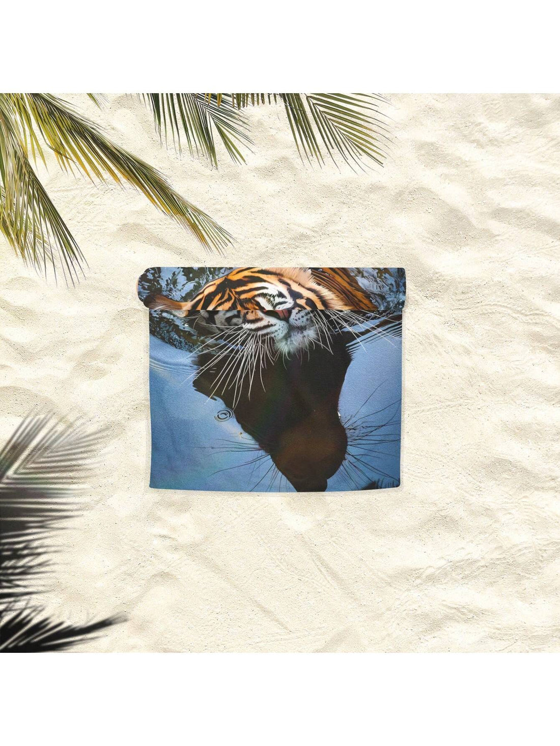 Protect yourself from the sun in style with our Tiger Patterned <a href="https://canaryhouze.com/collections/towels" target="_blank" rel="noopener">Beach Towel</a>. Made with high-quality materials, our towel not only features a trendy tiger pattern, but also provides excellent sun protection. Perfect for a day at the beach, pool, or park. Stay safe and fashionable with our must-have accessory.