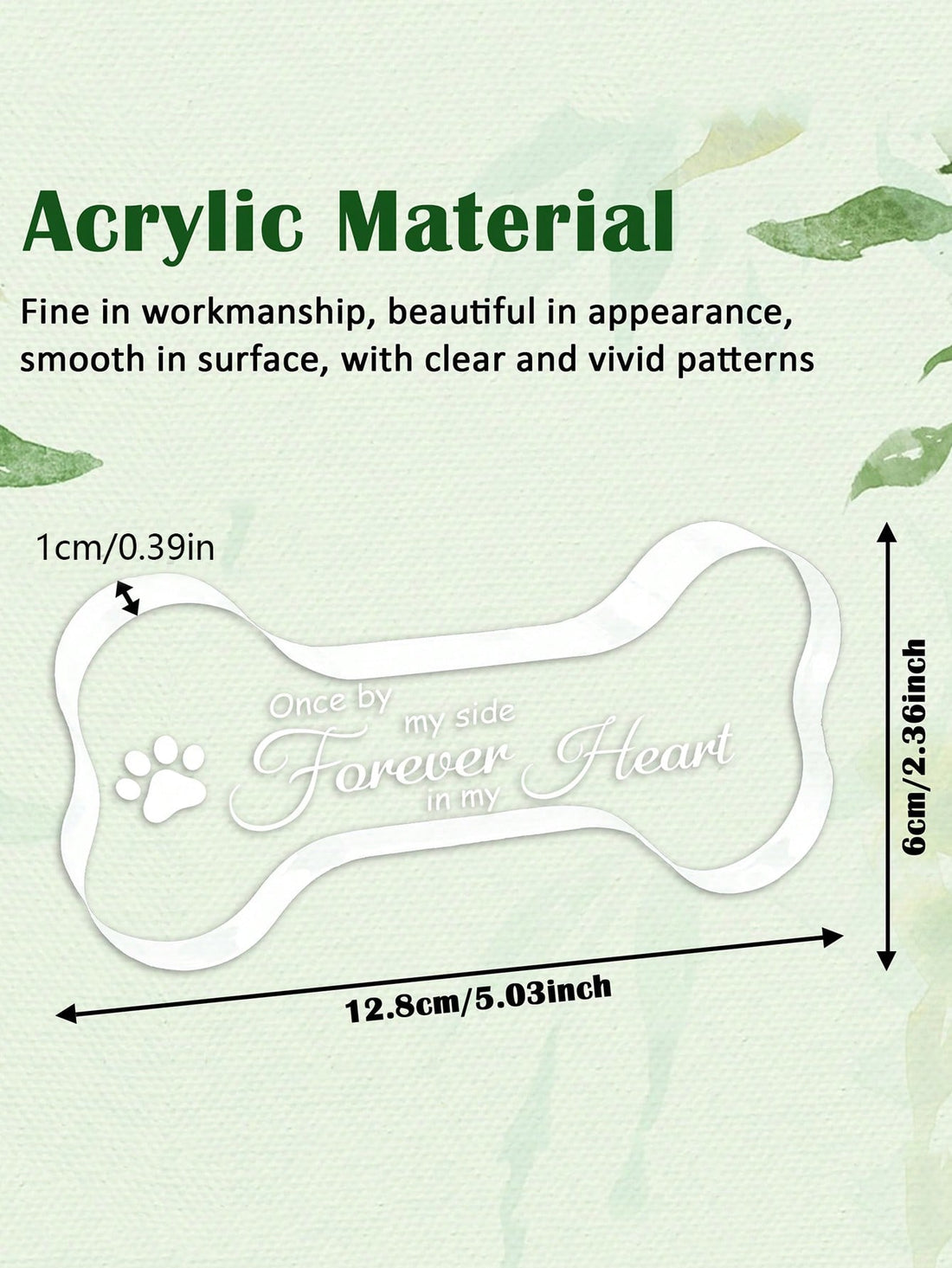 Honor your furry friend with our Heartfelt Dog Memorial Plaque. This touching tribute is a heartfelt reminder of your beloved pet. It's the perfect way to remember all the love and joy they brought into your life. Keep their memory alive with this meaningful plaque.