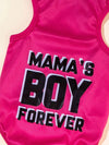 Mama's Boy Forever Pet Tank in Peach Red