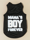 Mama's Boy Forever Pet Tank in Peach Red