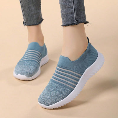 2024 Slip-On Athletic Sneakers: Lightweight, Breathable, and Comfortable Design for Women