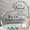 Sunny Sentiments: Acrylic Sunflower Friendship Plaque - A Perfect Gift for Bestie, Sister, Birthday, Thank You