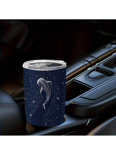Whale Shark Wonder: 20oz Starry Ocean Theme Mug - Insulated Drinkware for Coffee Lovers - Perfect Gift for Family and Friends