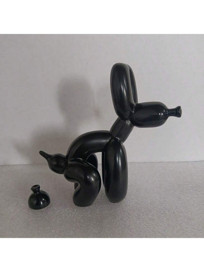 Modern Minimalist Resin Balloon Dog Sculpture - Creative Cartoon Animal Figurine for Home Decor