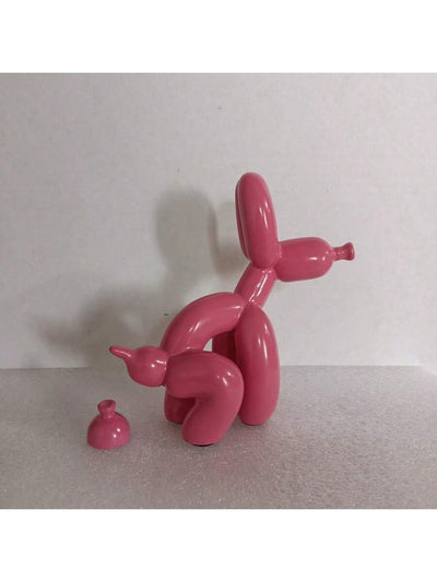 Modern Minimalist Resin Balloon Dog Sculpture - Creative Cartoon Animal Figurine for Home Decor