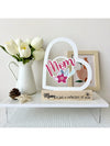 Happy Mother's Day Wooden Centerpiece: Handcrafted Table Decoration and Gift for Mom