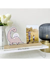 Animal Shape Desk Photo Frame: Perfect Rustic Family Display for Valentine's Day, Wedding & Birthday Gifts