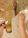 Trendy 2024 New Arrival: Women's Flat Beach Sandals Slippers - Non-Slip and Stylish