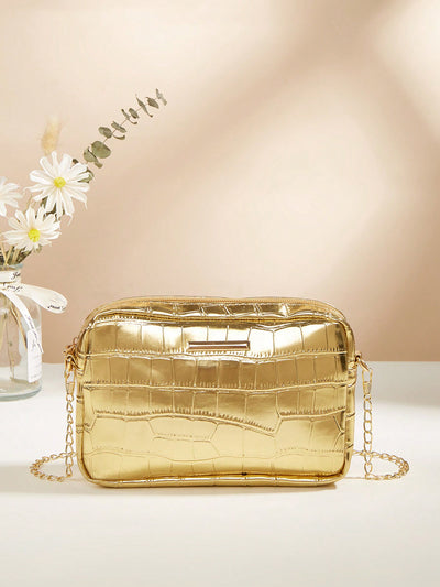 Chic Square Shoulder Crossbody Bag: Perfect for Everyday and Party Use – Ideal Mother's Day Gift!