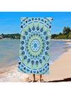 Bohemian Chic Microfiber Beach Towel: Your Ultimate Travel Essential
