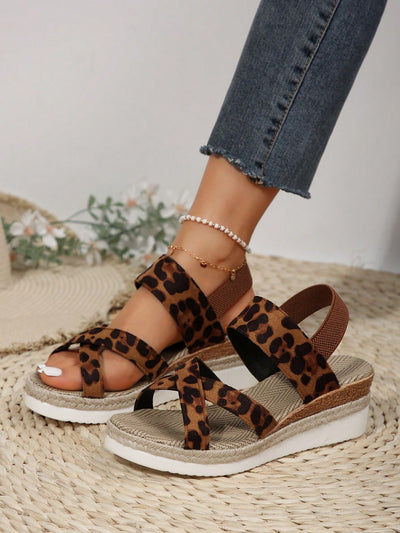 Elevate Your Style with Women's Thick Bottom Platform Wedge Heel Sandals