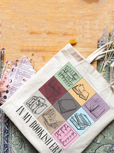 "In My Bookish Era" Tote Bag: The Perfect Gift for Book Lovers on the Go