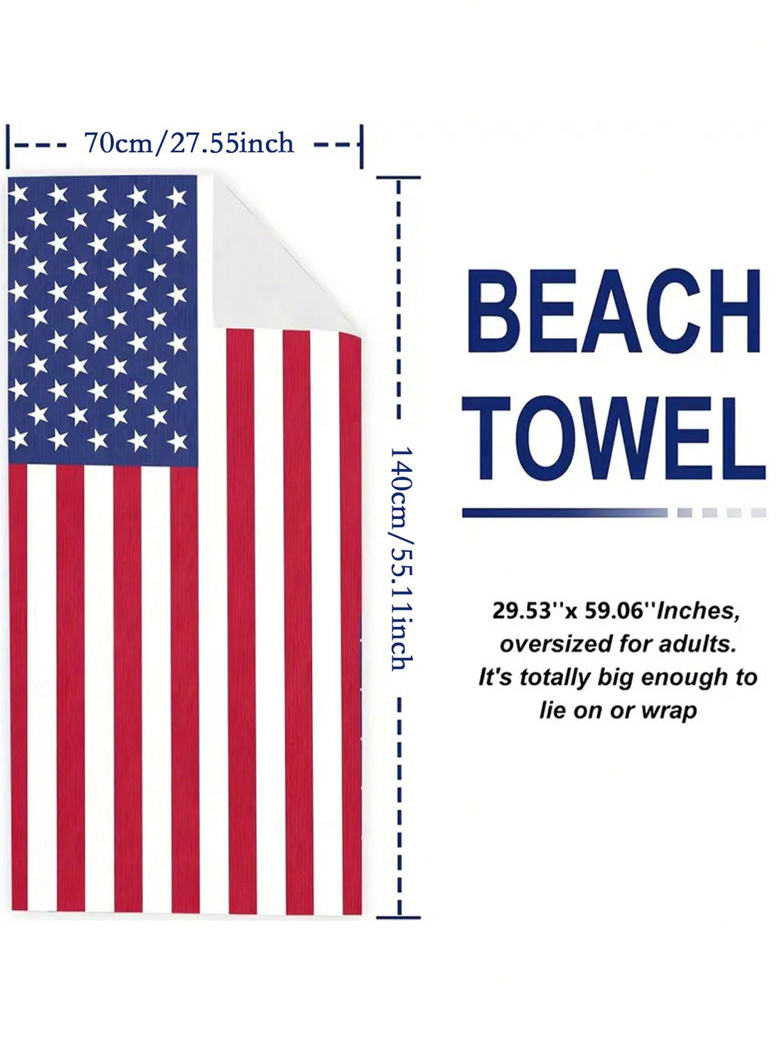 Expertly designed for travel, camping, and outdoor activities, the American Style <a href="https://canaryhouze.com/collections/towels?sort_by=created-descending" target="_blank" rel="noopener">Beach Mat</a> combines practicality and style. Its durable fabric and lightweight design make it perfect for any adventure. Don't sacrifice comfort for convenience, elevate your beach experience with our premium mat.
