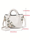 Chic Embroidered Shoulder Bag: The Perfect Mother's Day Gift for Fashionable Moms