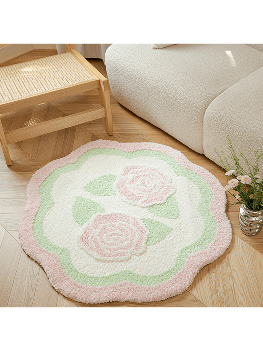 Add a touch of style and functionality to any room with our Velvety Pink Petal Anti-Slip Waterproof Mat. Made with high-quality materials, this mat not only adds a pop of color, but also prevents slips and falls with its anti-slip design. Perfect for any living space, enjoy the benefits of both style and safety.