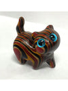 Handcrafted Wooden Cat Pet Memorial Toy: A Colorful Birthday Surprise Gift
