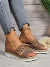 Retro Glittered Jute Rope Flat Sandals: Stylish Comfort for Every Occasion