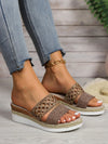 Retro Glittered Jute Rope Flat Sandals: Stylish Comfort for Every Occasion