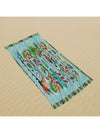 Sun-Protective Fun: Cartoon Printed Beach Towel for Men and Women