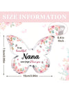 Blessings for Nana: Butterfly Shaped Acrylic Plaque - A Unique Gift for Every Occasion