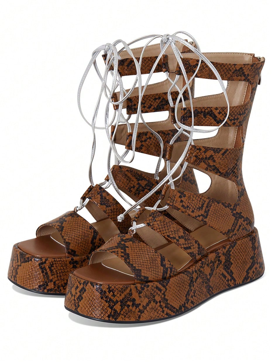 Achieve effortless style and elevate your summer wardrobe with our Bohemian Bliss: Summer Wedges High Heels Roman <a href="https://canaryhouze.com/collections/women-canvas-shoes?sort_by=created-descending" target="_blank" rel="noopener">Sandals</a>. These fashion-forward sandals boast a trendy bohemian design, comfortable wedge heel, and sturdy Roman straps to keep you both stylish and supported. Perfect for any occasion, from a day at the beach to a night out on the town.