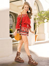 Bohemian Bliss: Summer Wedges High Heels Roman Sandals for the Fashion-Forward Woman