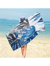 Ultimate Summer Fun: 1pc Large Beach Towel - Ultra Absorbent, Windproof, Sun Protective - Perfect for Beach Party, Camping, Dry Travel - Vacation Essential Gift for Kids, Men, Women, Girls, Boys - 59"X29" - A Must-Have Summer Necessity