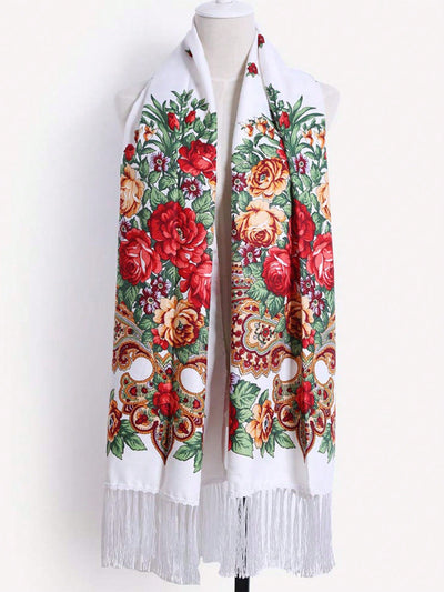 Stay Cozy All Winter Long with Our Classic Russian Style Scarf