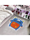 Creative Little Monster Plush Area Rug: Fun & Fluffy Home Decor Addition