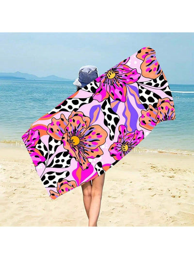 Summer Essential: Oversized Beach Towel for Kids, Men, Women, Girls, and Boys - Perfect for Beach Parties, Travel, and Camping