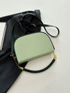 Chic Color Block Commuter Satchel: Stylish Work Bag with Flap Closure