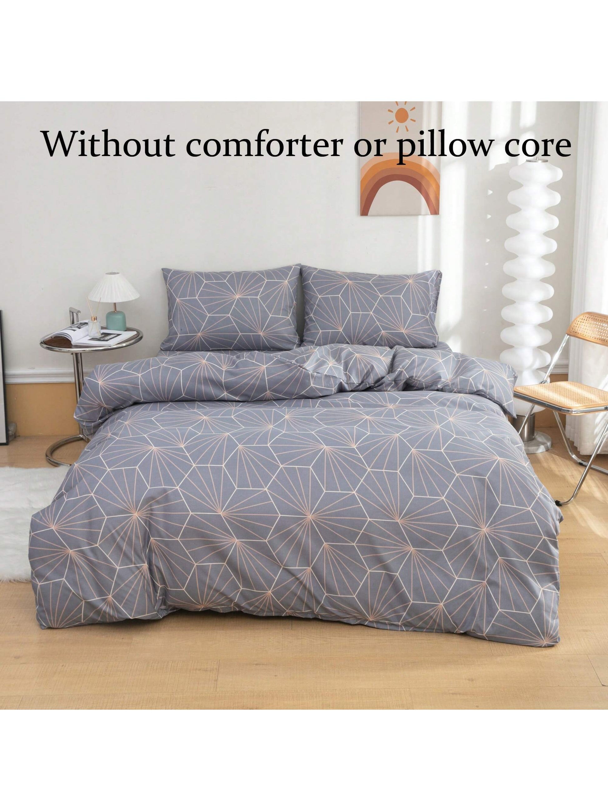 Introducing our Super Soft and Breathable Brushed Bedding Set in Light Gray! Enjoy a luxurious night's sleep with this three-piece set, designed for ultimate comfort. Our brushed fabric allows for breathability, while providing a soft and cozy feel against your skin. Upgrade your bedding with this must-have set.