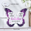 Beautiful Butterfly Shaped Acrylic Plaque: The Perfect Gift for Grandma