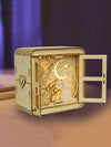 Enchanting Pegasus Castle 3D Wooden Puzzle Night Light: Perfect Gift for Women