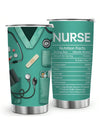 Stainless Steel Nurse Practitioner Travel Tumbler: The Perfect Appreciation Gift for Nursing School Graduates and Nurses Week Gifts