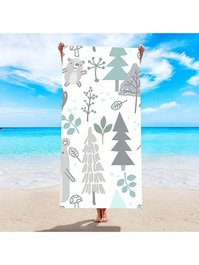 Ultimate Oversized Beach Towel: Stay Dry and Stylish All Summer Long!