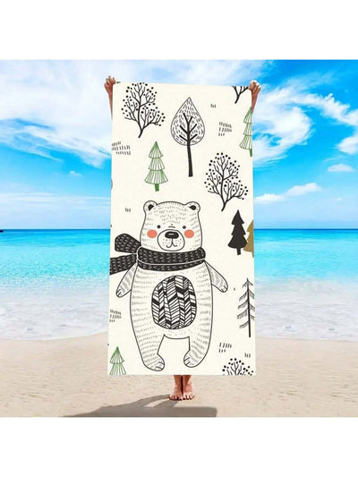 Ultimate Oversized Beach Towel: Stay Dry and Stylish All Summer Long!