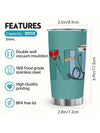 Stainless Steel Nurse Practitioner Travel Tumbler: The Perfect Appreciation Gift for Nursing School Graduates and Nurses Week Gifts