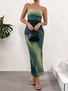 Effortless Elegance: Solid Color Strapless Dress for Everyday Chic