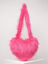 Add a touch of style to your wardrobe with our Stylish Candy-Colored Furry Crossbody Bag. This bag is not only perfect for the fall and winter season, but it also makes for the perfect gift for any lady. Its unique design and soft fur material are sure to make a statement while keeping your belongings safe and organized.