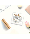 Father's Day Acrylic Desk Decoration: A Heartfelt Gift From Daughter