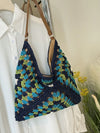 This Boho Style Woven Straw <a href="https://canaryhouze.com/collections/canvas-tote-bags" target="_blank" rel="noopener">Shoulder Bag</a> is the perfect accessory for teen girls, college girls, and beach vacations. With a large capacity, it can hold all your essentials while adding a touch of boho chic to your look. The woven straw material gives it a unique texture, making it a standout piece in your collection. Stay on-trend and stay organized with this must-have tote.