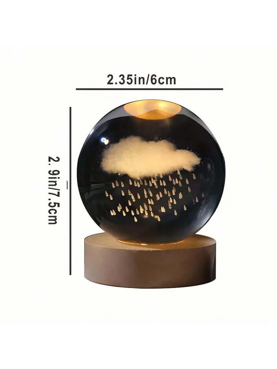 Illuminate any room with this stunning Colorful Crystal Ball Cloud &amp; Rain Table Lamp. The <a href="https://canaryhouze.com/collections/ornaments" target="_blank" rel="noopener">perfect gift</a> for every occasion, this lamp features colorful crystal balls surrounded by a cloud and rain design. Add a touch of elegance and beauty to any space with this unique and versatile lamp.