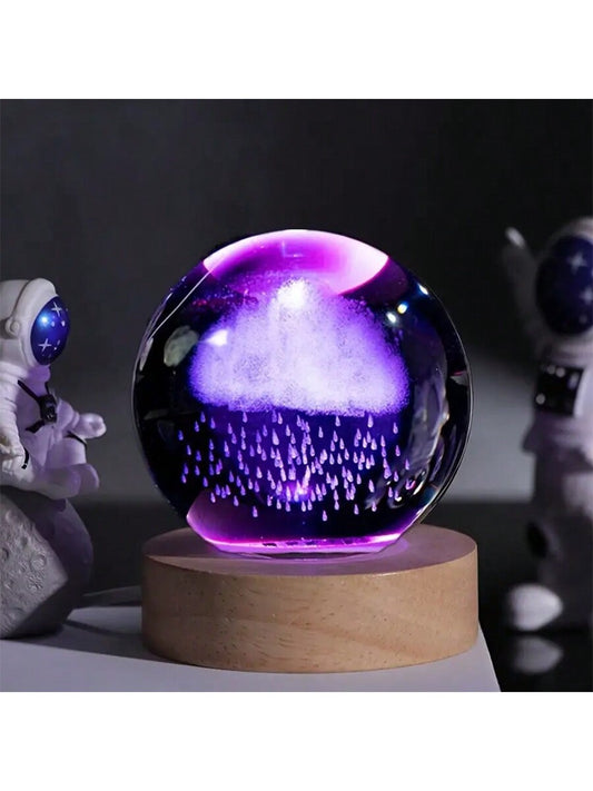 Illuminate any room with this stunning Colorful Crystal Ball Cloud &amp; Rain Table Lamp. The <a href="https://canaryhouze.com/collections/ornaments" target="_blank" rel="noopener">perfect gift</a> for every occasion, this lamp features colorful crystal balls surrounded by a cloud and rain design. Add a touch of elegance and beauty to any space with this unique and versatile lamp.
