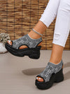 Step Up Your Style with Women's Thick-Soled Platform Sport Sandals