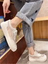 White College Style Mesh Sneakers: Comfortable and Chic Athletic Shoes