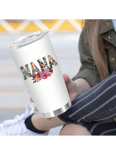 20oz Nana Blue Tumbler: Insulated Travel Mug - Perfect Gift From Grandchildren